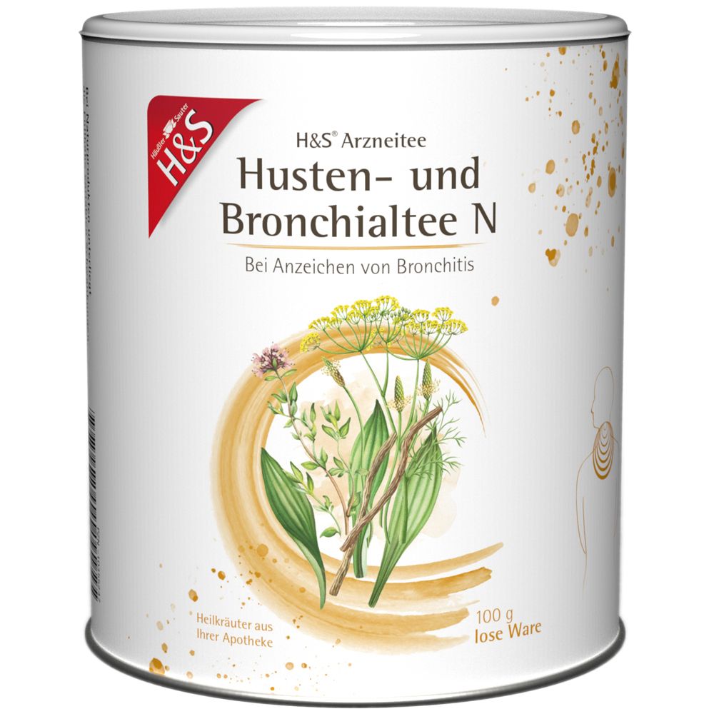H&S® Husten- und Bronchialtee N loser Tee
