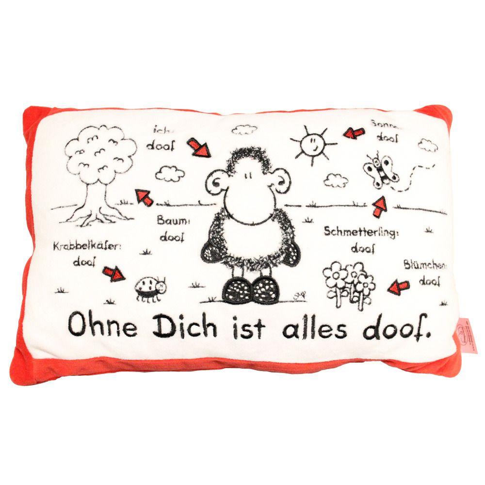 fashy Wärmflasche Sheepworld mit Kuschelkissen