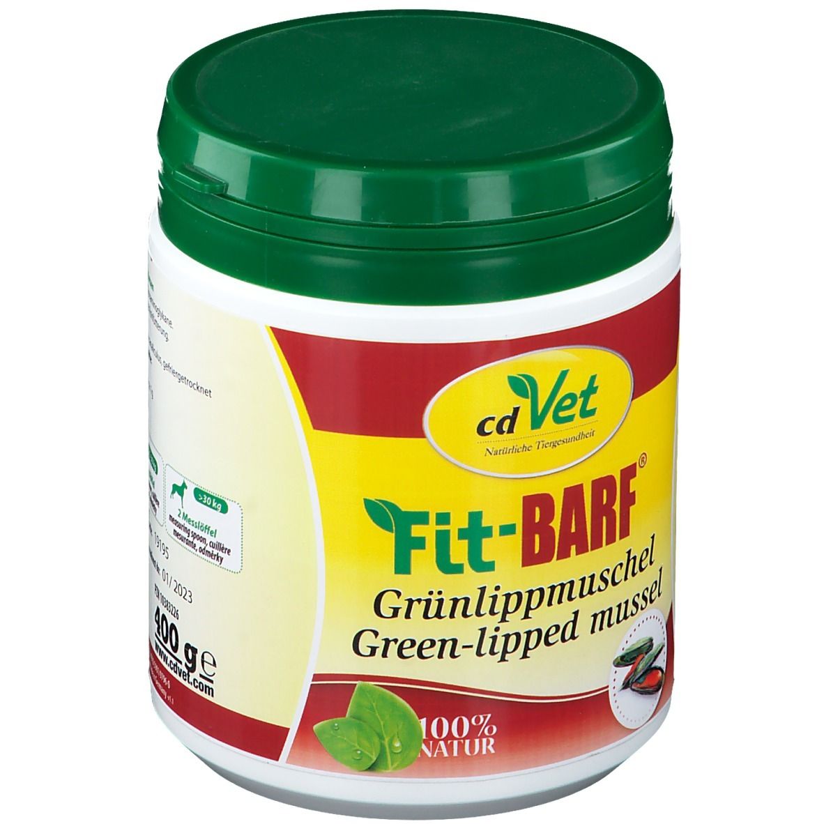 cd Vet Fit-BARF® Grünlippmuschel-Pulver