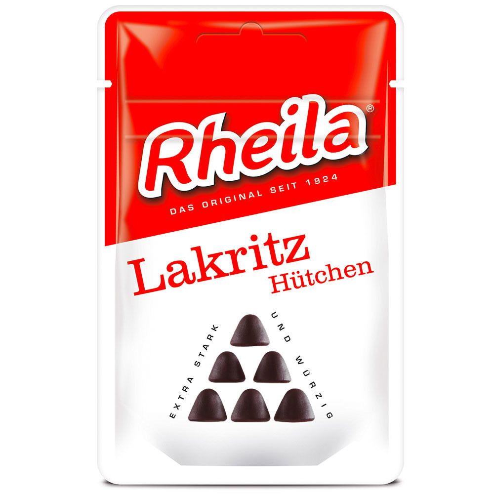 Rheila® Lakritz Hütchen mit Zucker