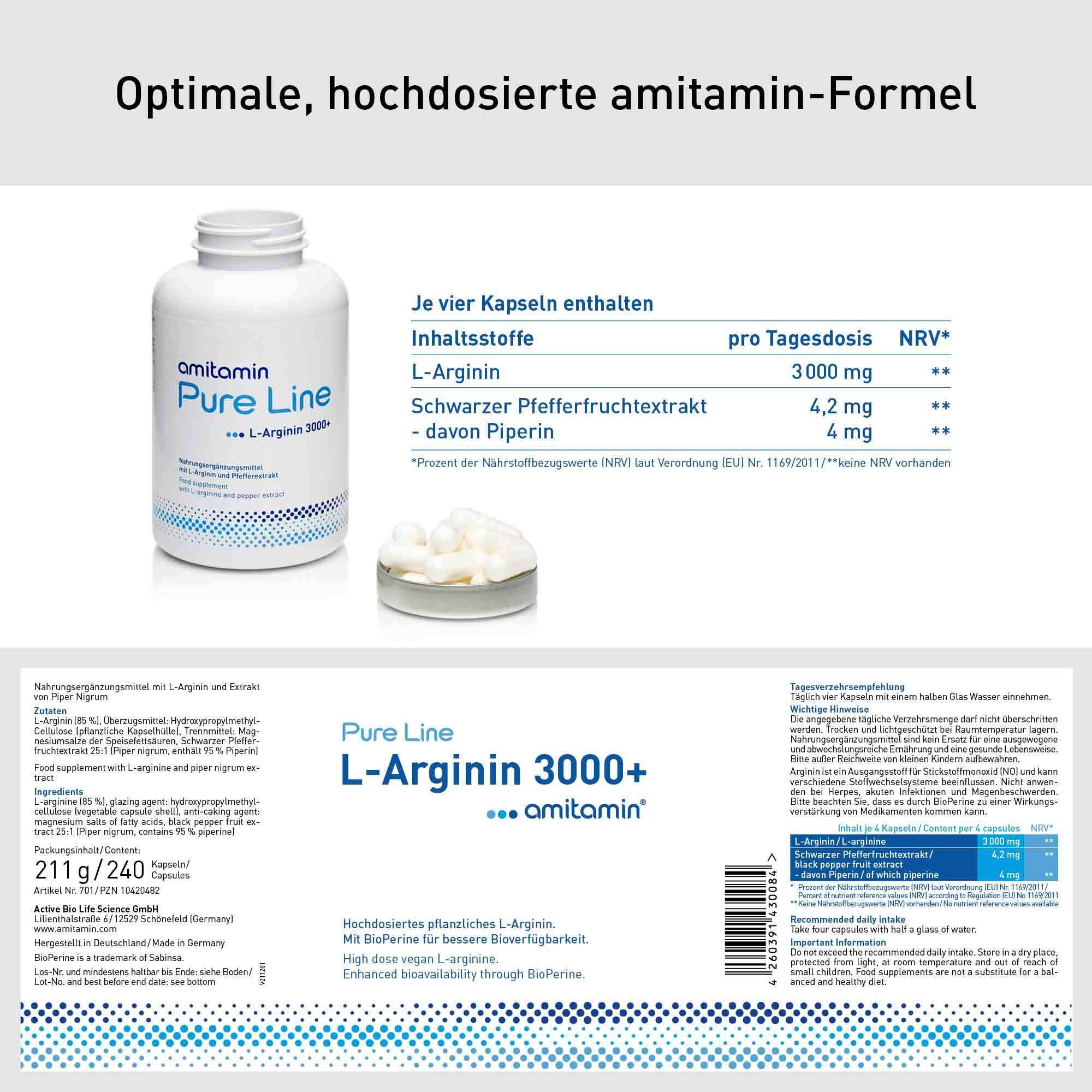 amitamin® L-Arginin