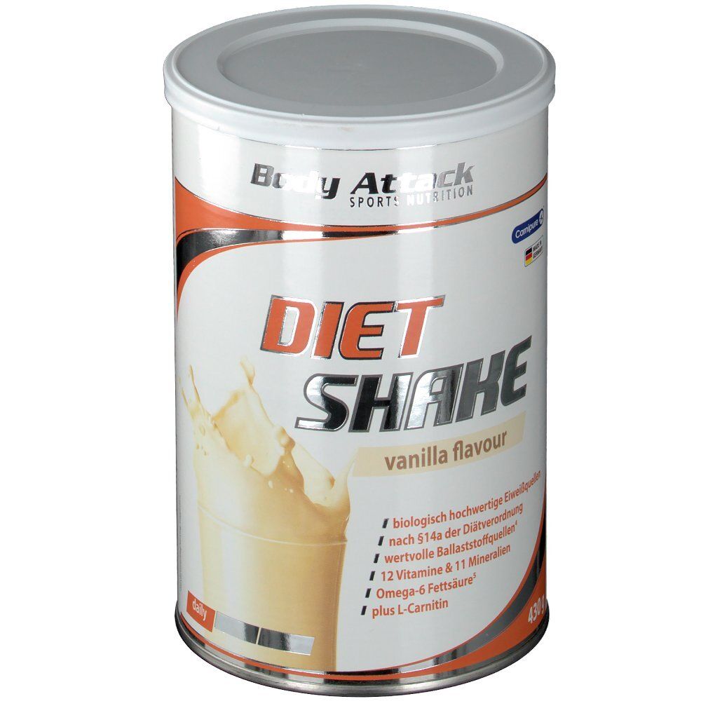 Body Attack Diät Shake Vanille