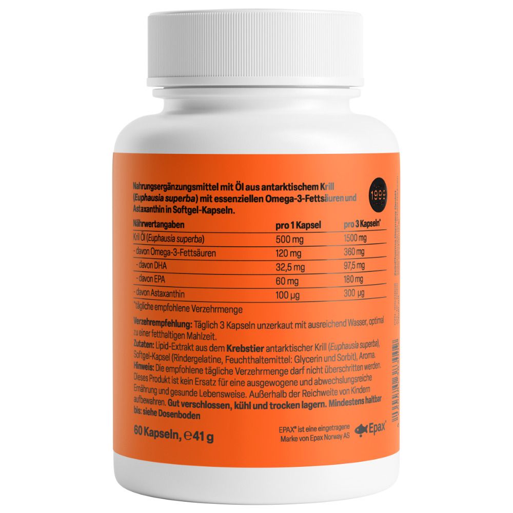 ZeinPharma® Omega 3 Krillöl Kapseln Antarktis 500 mg