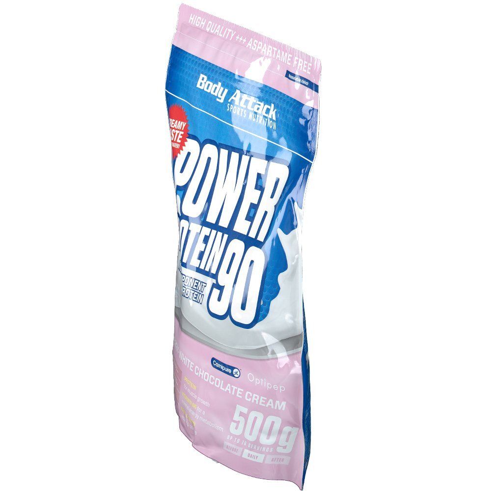 Body Attack Power Protein 90 Strawberry white Chocolate Cream