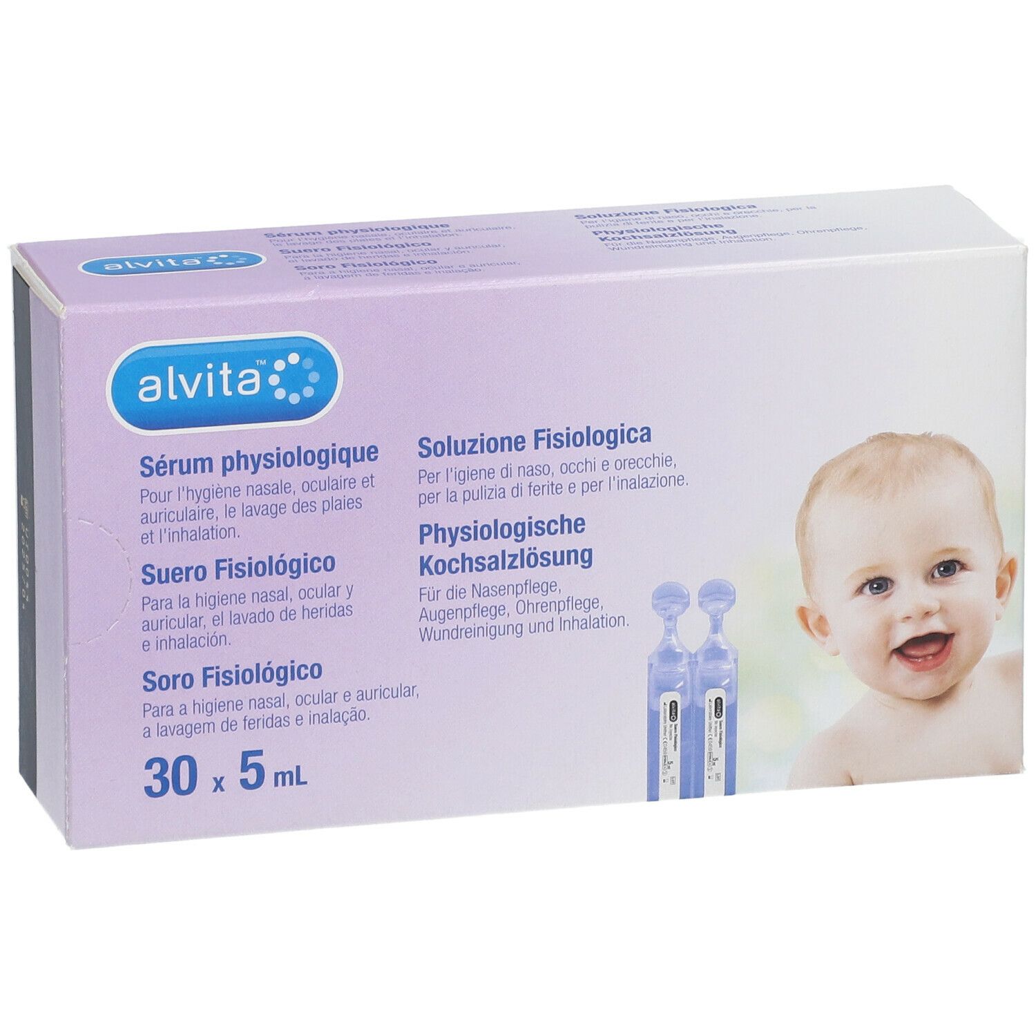 alvita® physiologische Kochsalzlösung