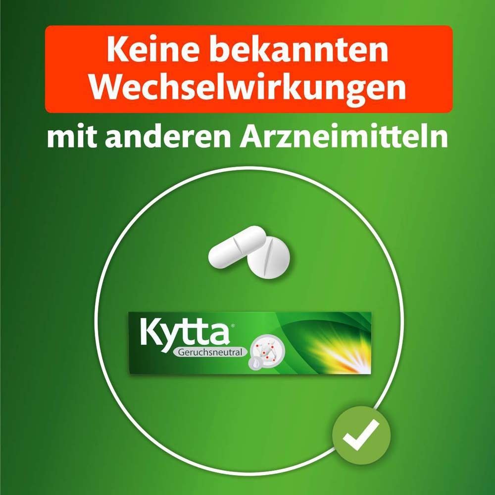 Text: Keine bekannten Wechselwirkungen mit anderen Arzneimitteln. Tabletten.