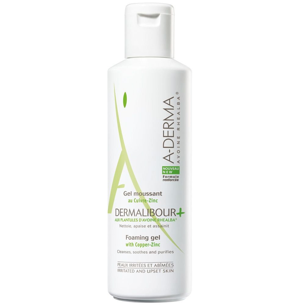 A-Derma DERMALIBOUR+ schäumendes Reinigungsgel