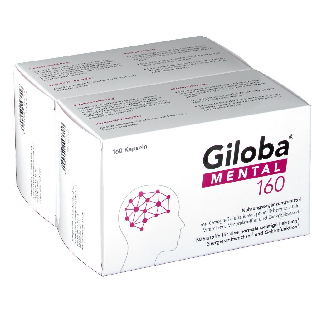 Giloba® Mental + eine Packung GRATIS
