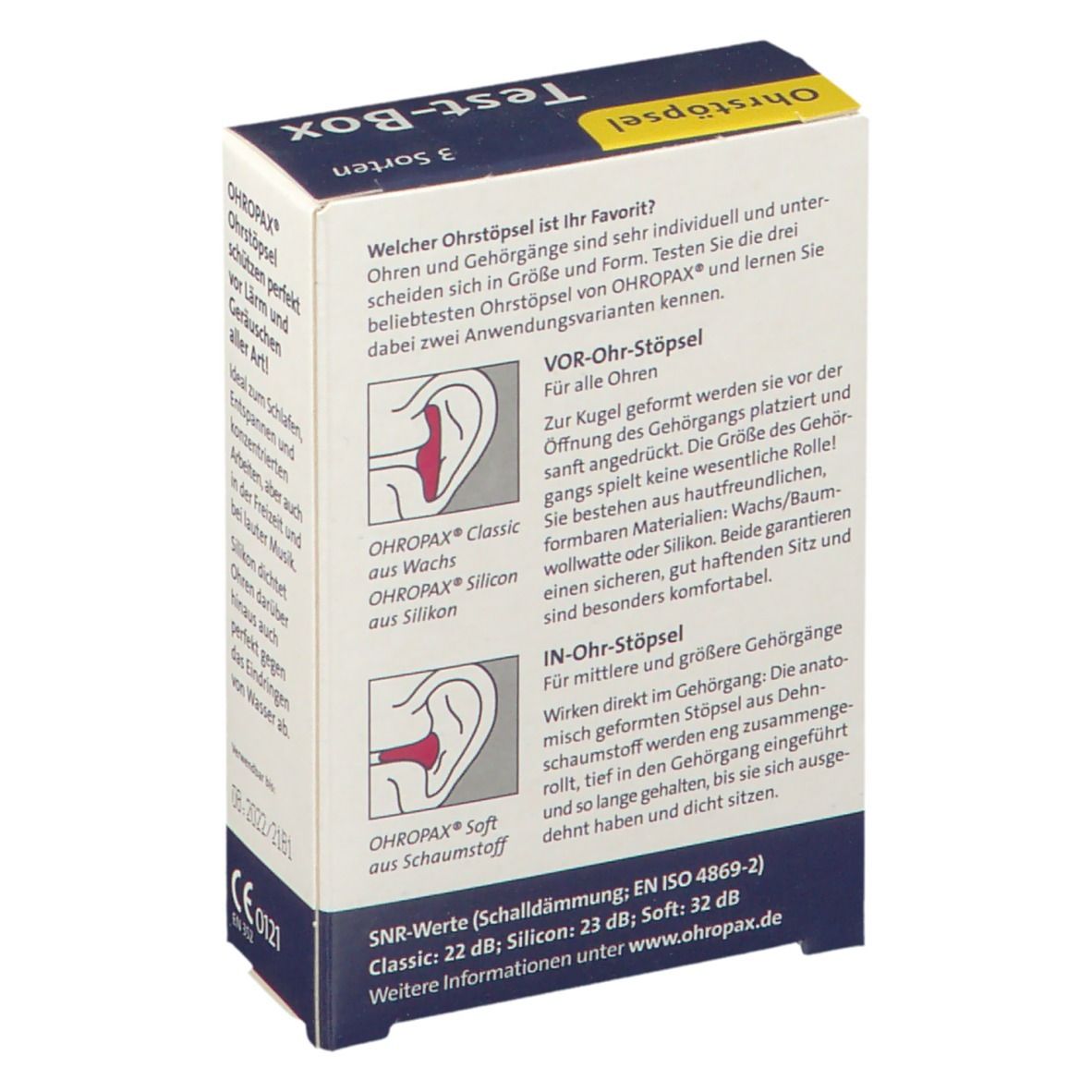 OHROPAX® Testbox
