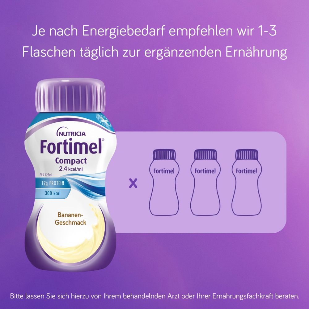 Fortimel® Compact 2.4 Trinknahrung Banane