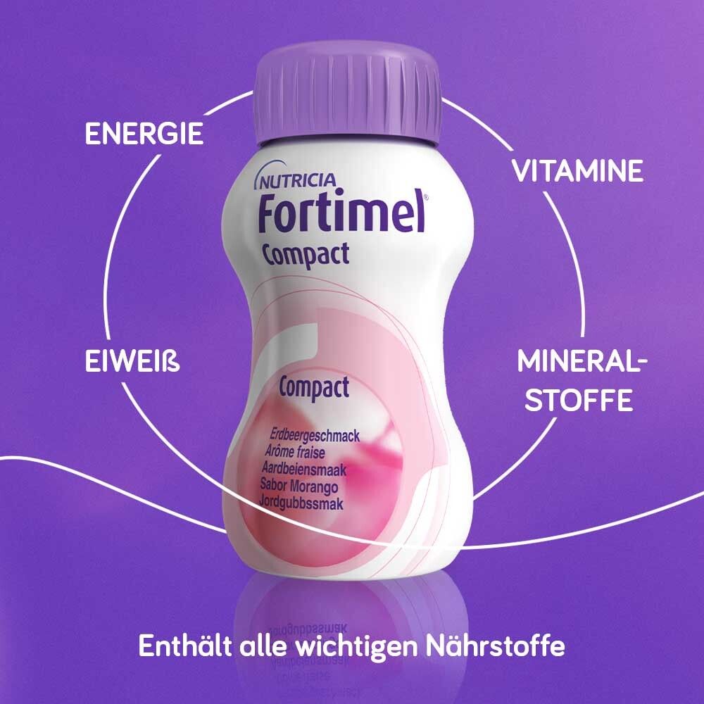 Fortimel® Compact 2.4 Trinknahrung Erdbeere