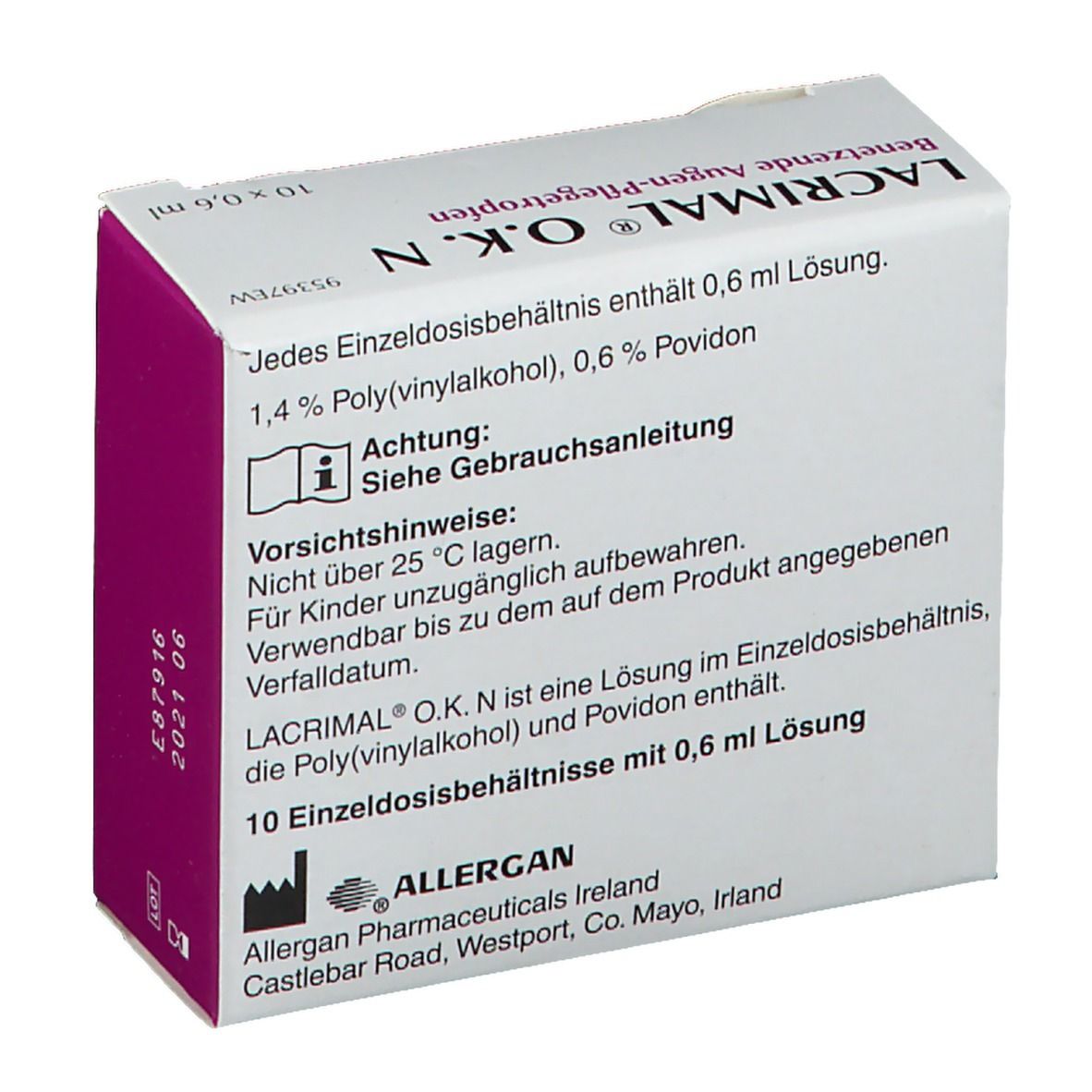 Lacrimal® O.K. 14 mg / ml + 6 mg / ml