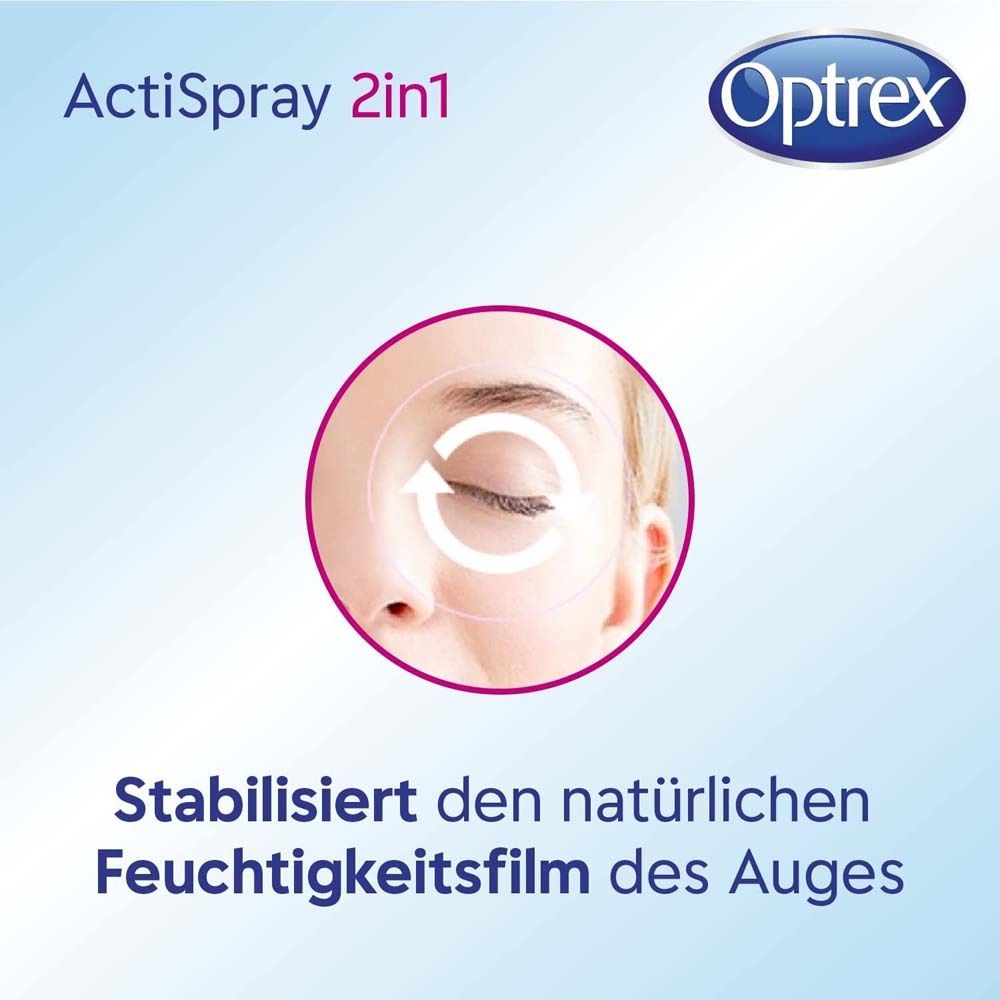 Optrex ActiSpray 2in1 Augenspray für trockene & gereizte Augen