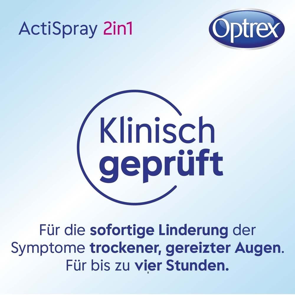 Optrex ActiSpray 2in1 Augenspray für trockene & gereizte Augen