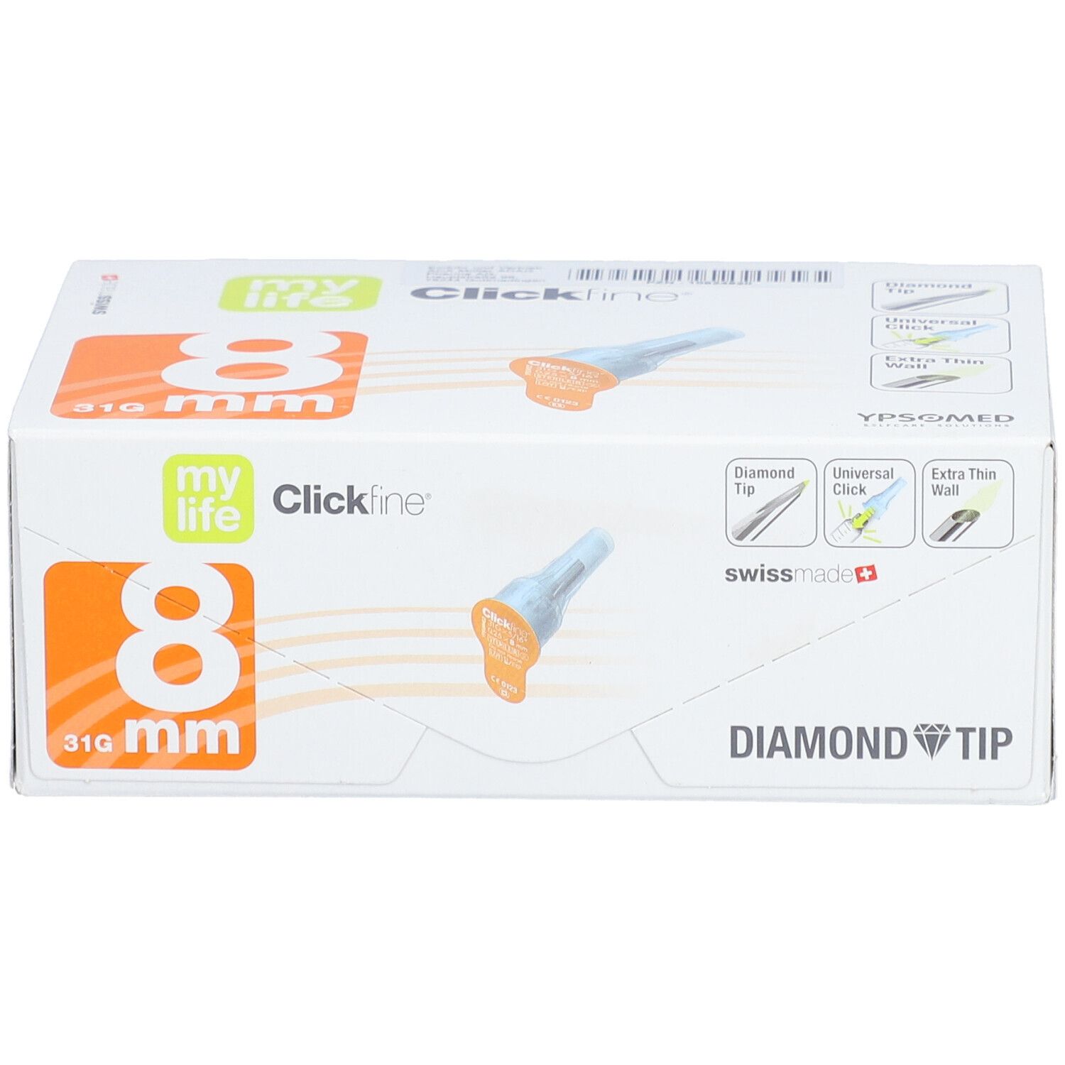 mylife Clickfine® DiamondTip Pen Nadeln 8 mm