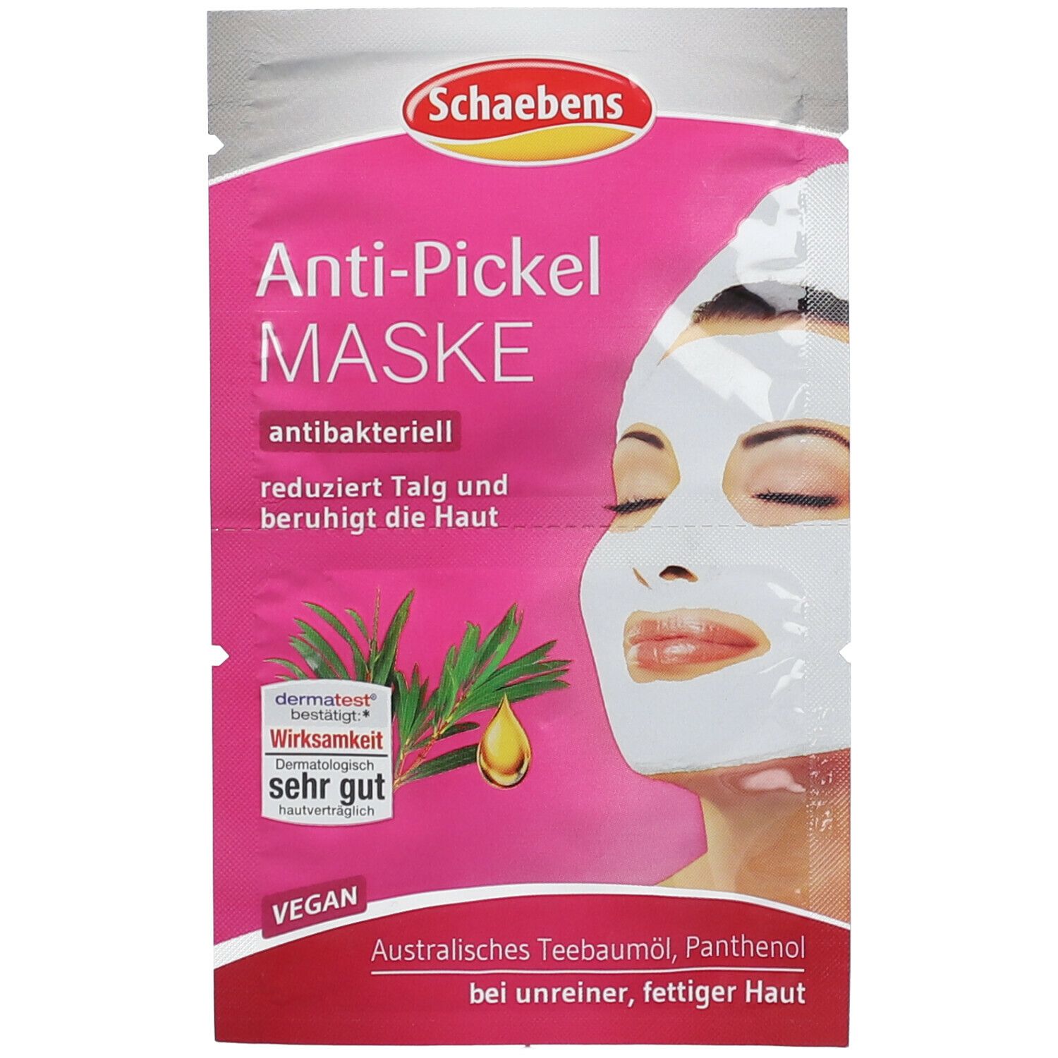 Schaebens Anti-Pickel Maske antibakteriell