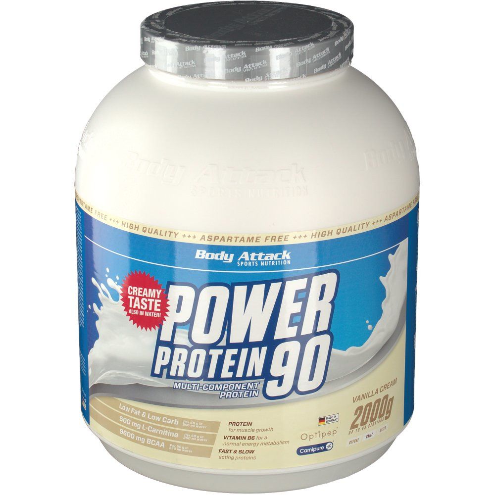 Body Attack Power Protein 90 Vanillia Cream