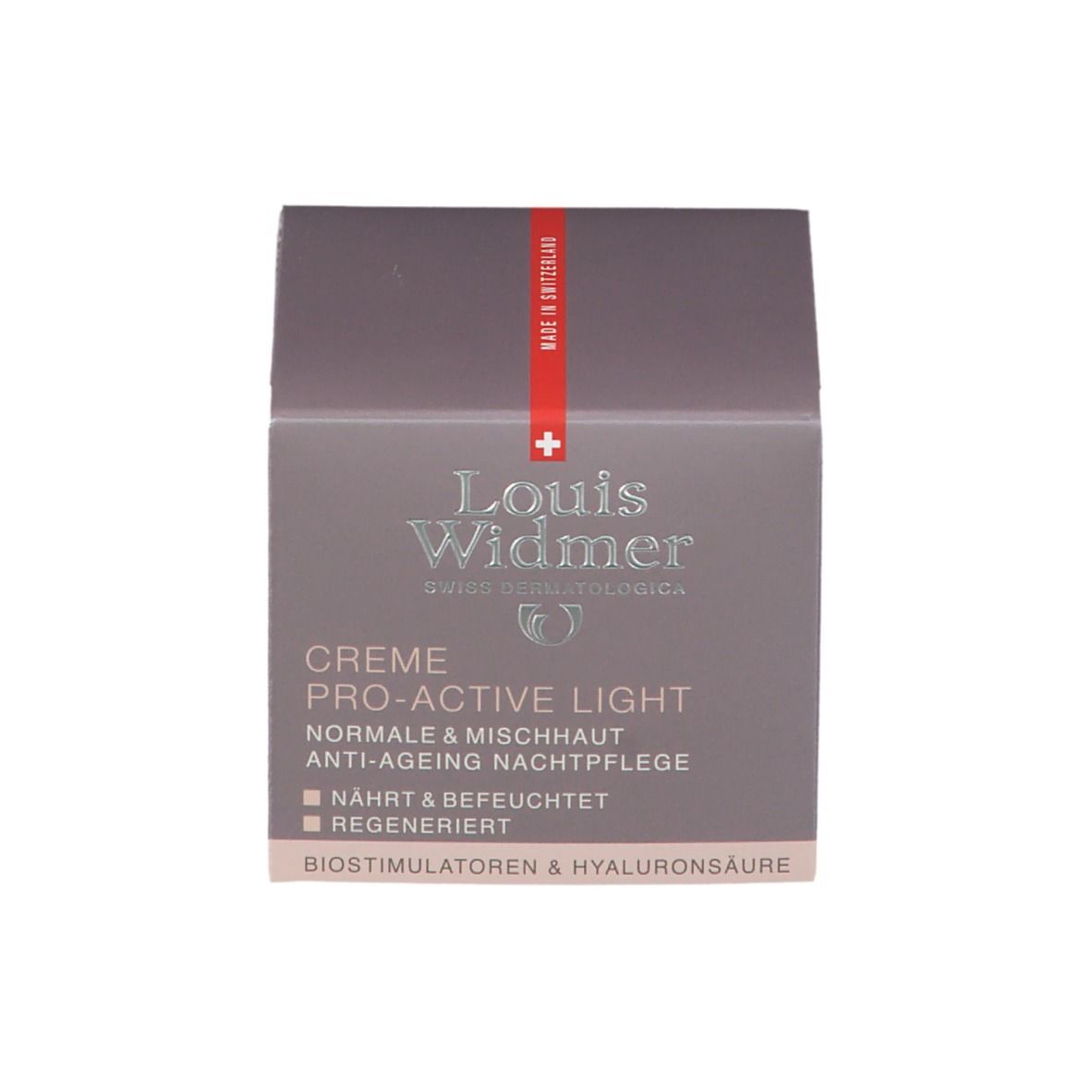 Louis Widmer Creme Pro-Active Light leicht parfümiert