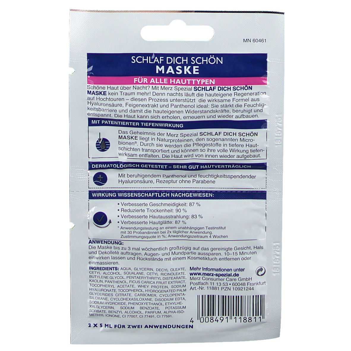 Merz Spezial Schlaf Dich Schön Maske