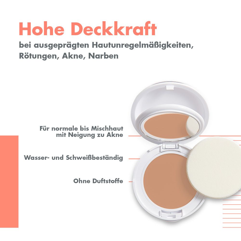 Avène Couvrance Kompakt Make up 03 sand mattierend