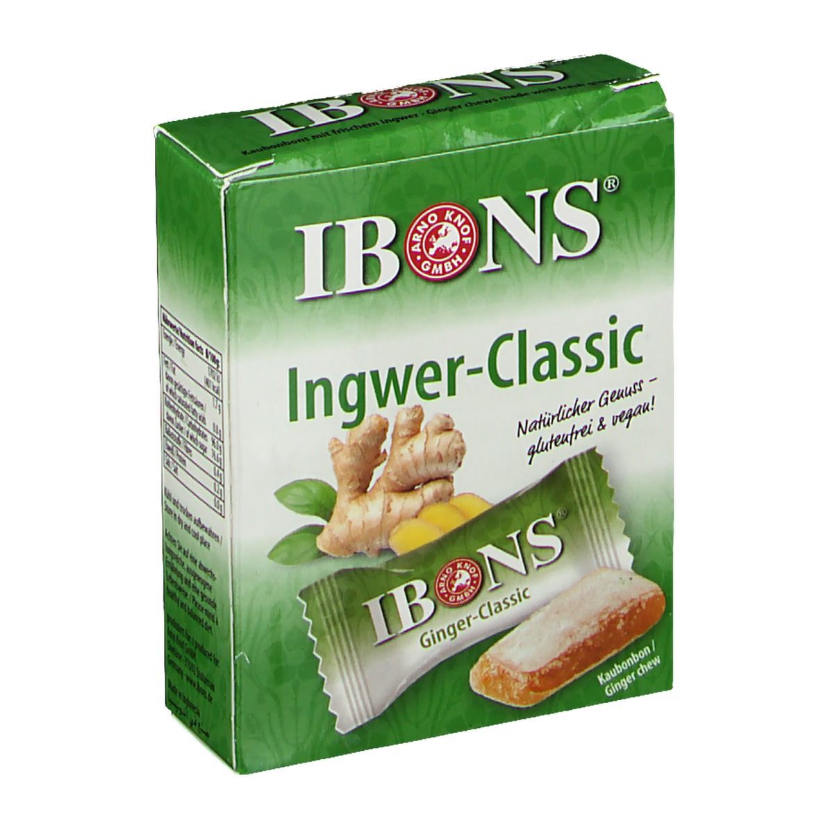 Original IBONS® Ingwer Bonbons Classic