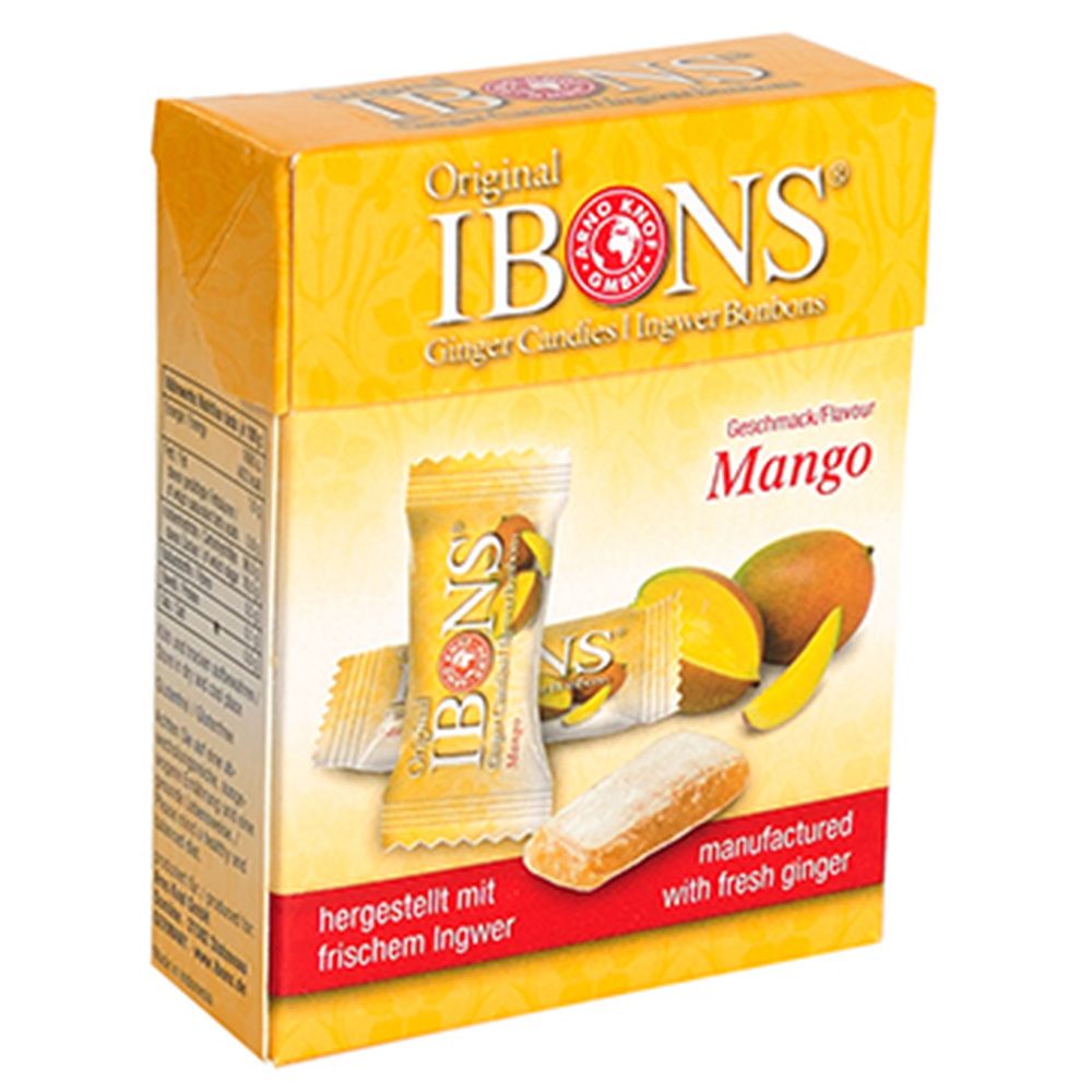 Original IBONS® Ingwer Bonbons Mango