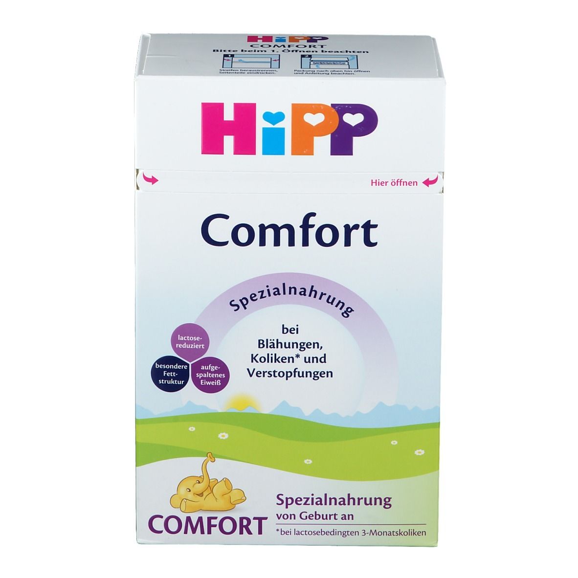 Hipp Comfort Spezialnahrung von Geburt an
