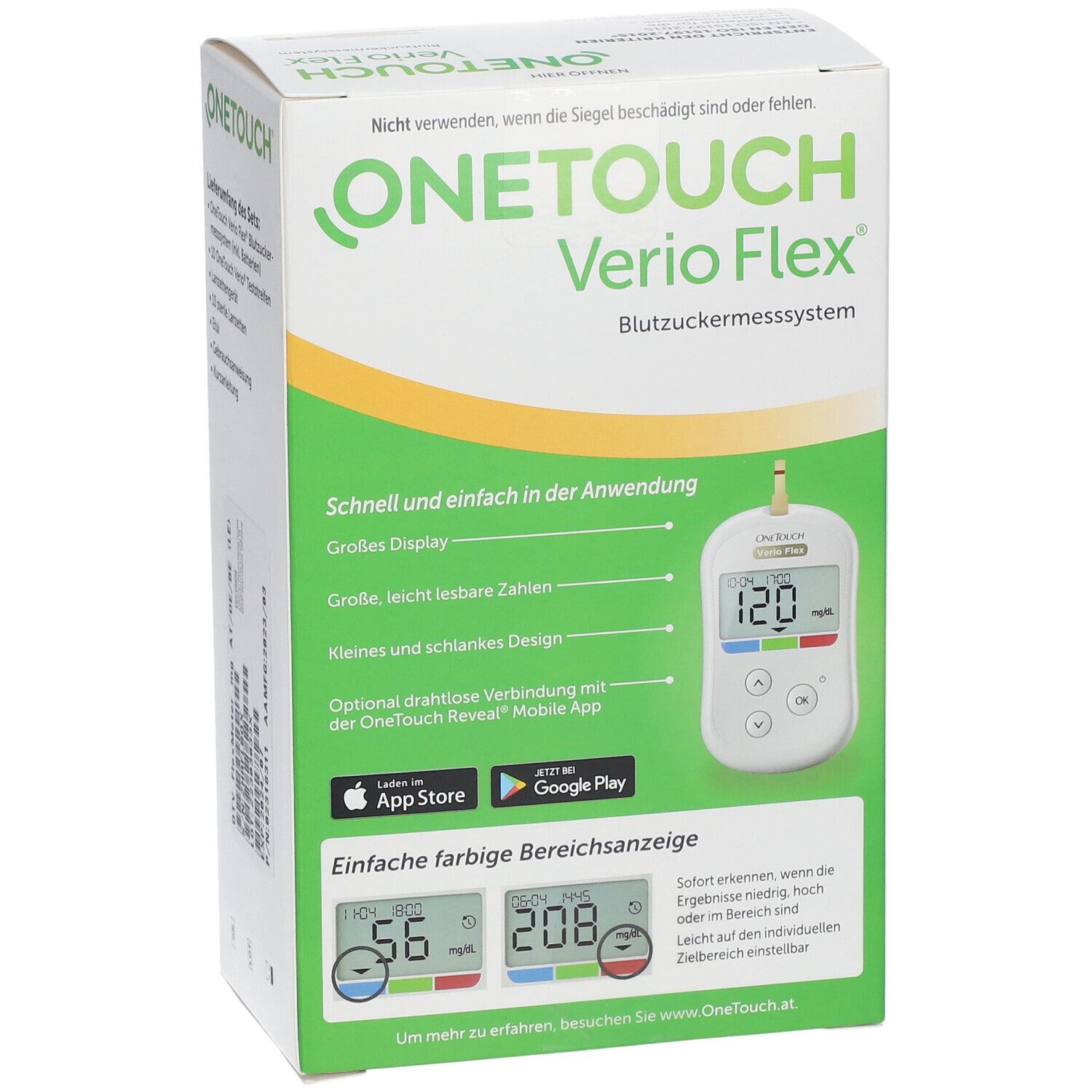 OneTouch® VerioFlex mg/dl
