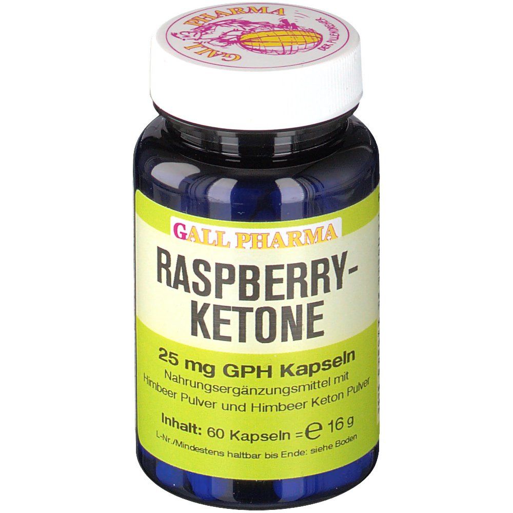 GALL PHARMA Raspberryketone 25 mg GPH Kapseln