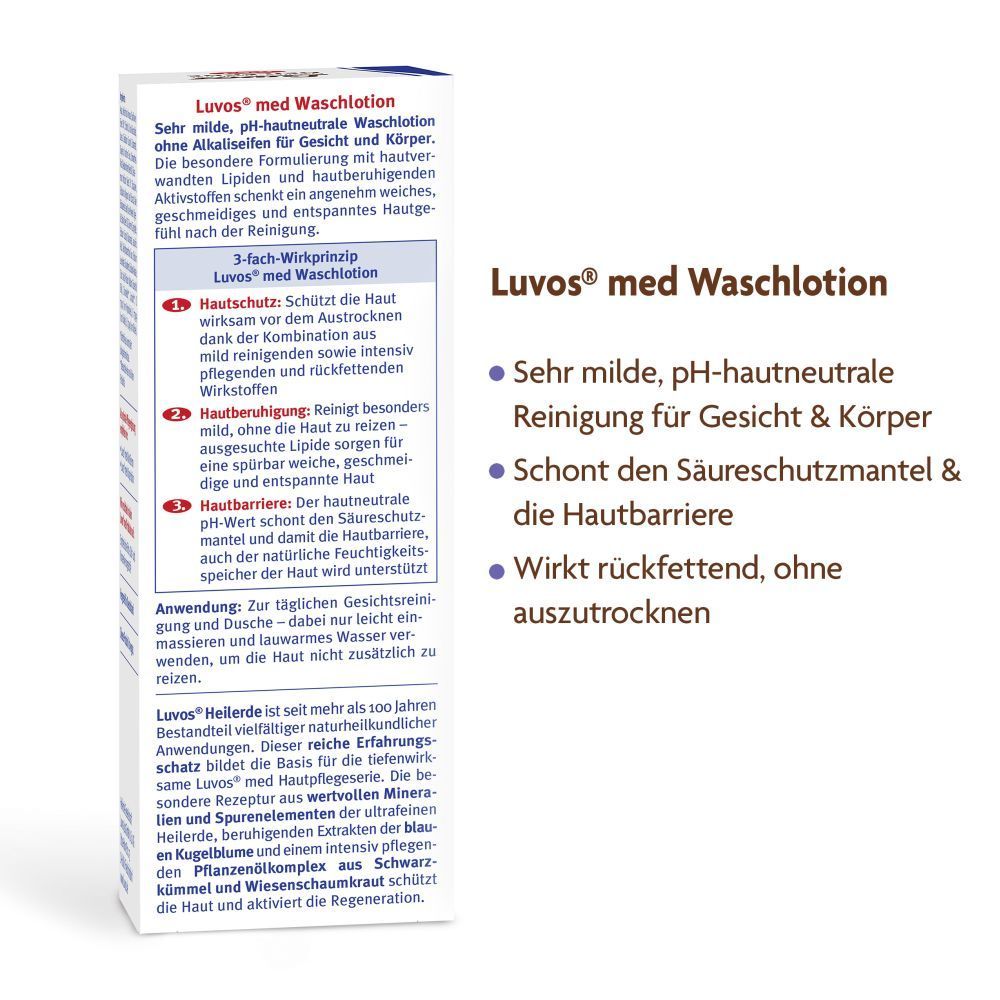 Luvos-Heilerde MED Waschlotion