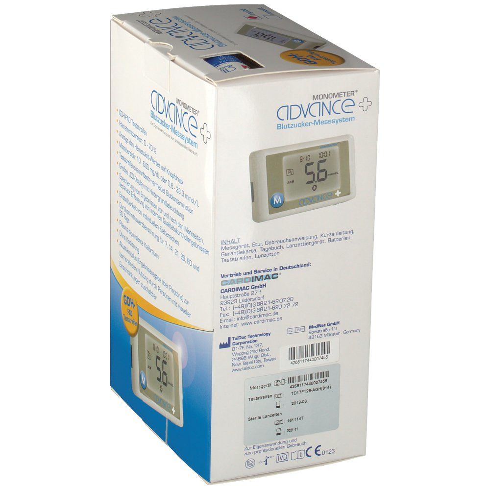 Advance Plus Monometer