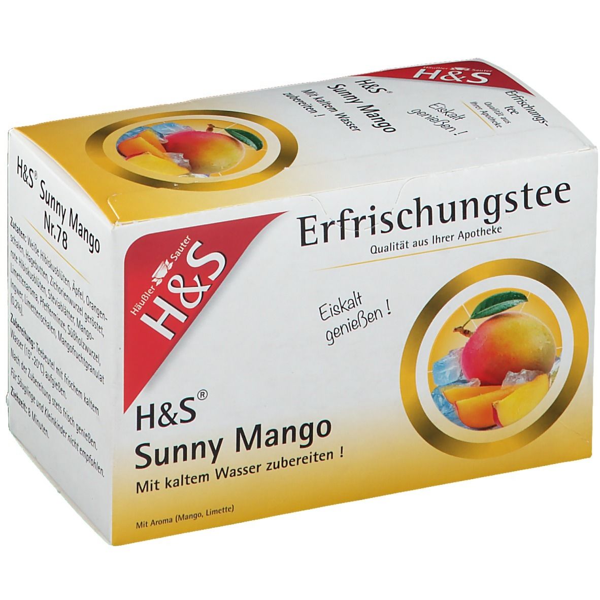 H&S Sunny Mango Erfrischungstee Nr. 78