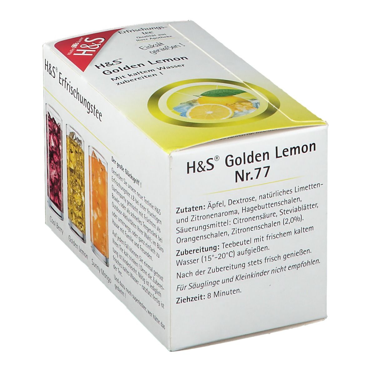 H&S Golden Lemon Erfrischungstee Nr. 77