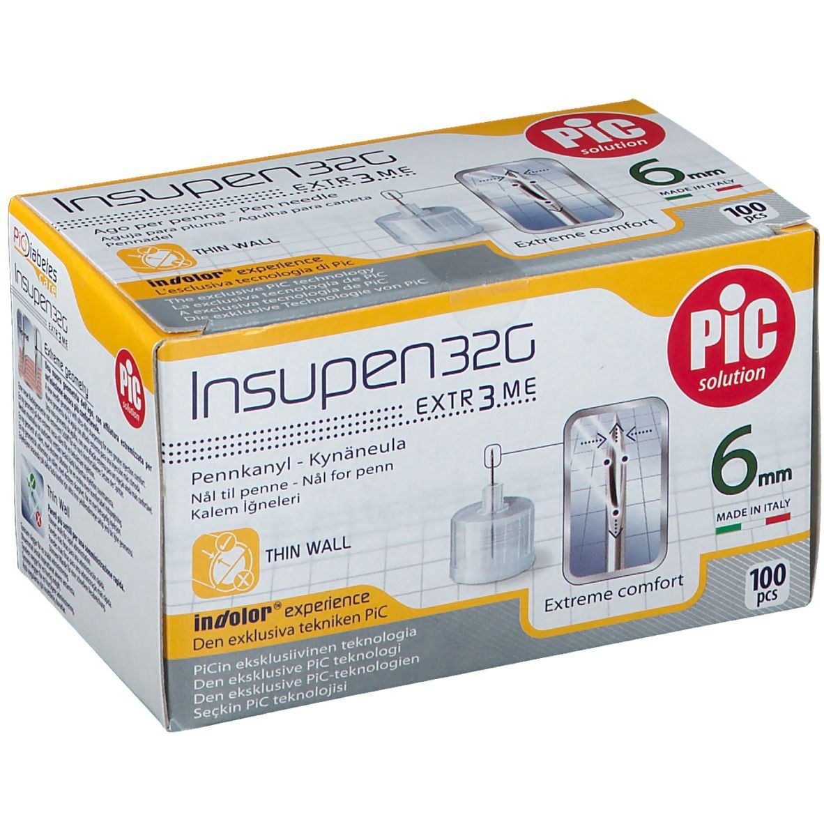 INSUPEN Pen Nadel extrem 32 G 6 mm