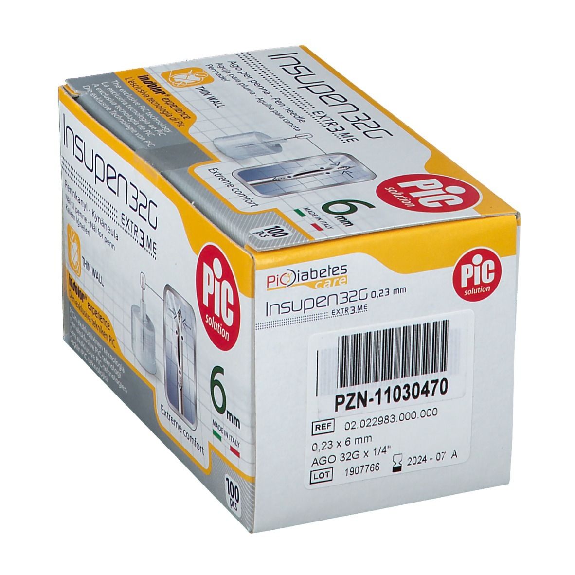INSUPEN Pen Nadel extrem 32 G 6 mm