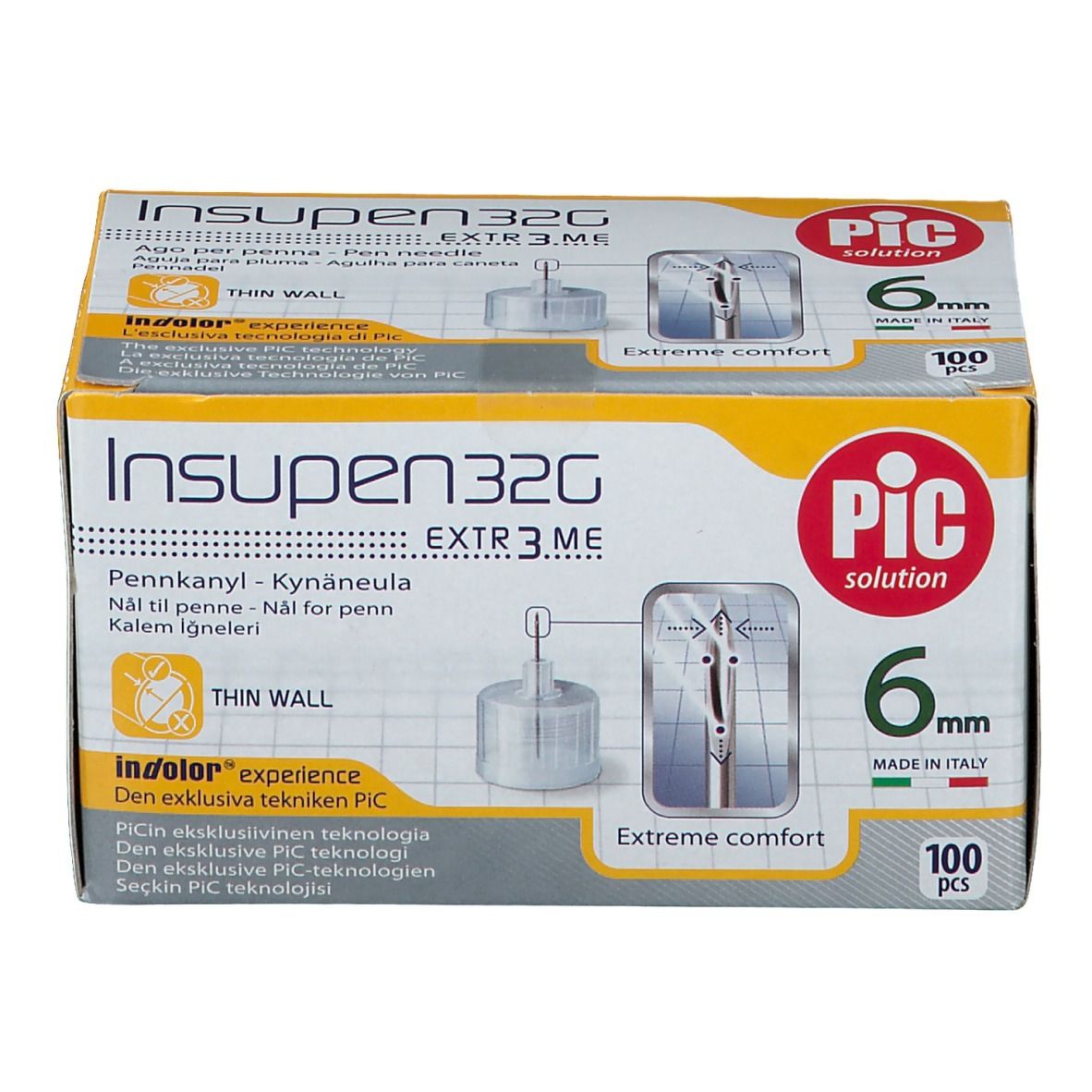 INSUPEN Pen Nadel extrem 32 G 6 mm
