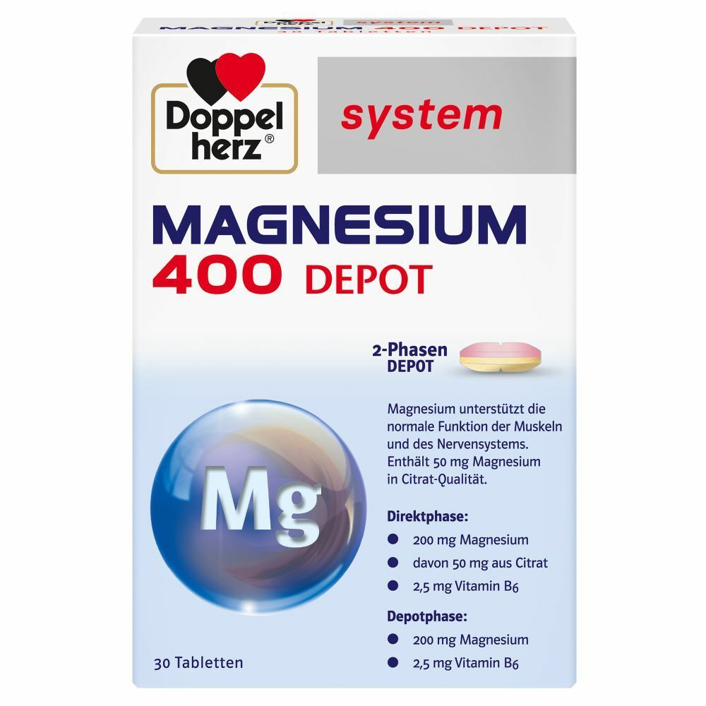Doppelherz® Magnesium 400 DEPOT