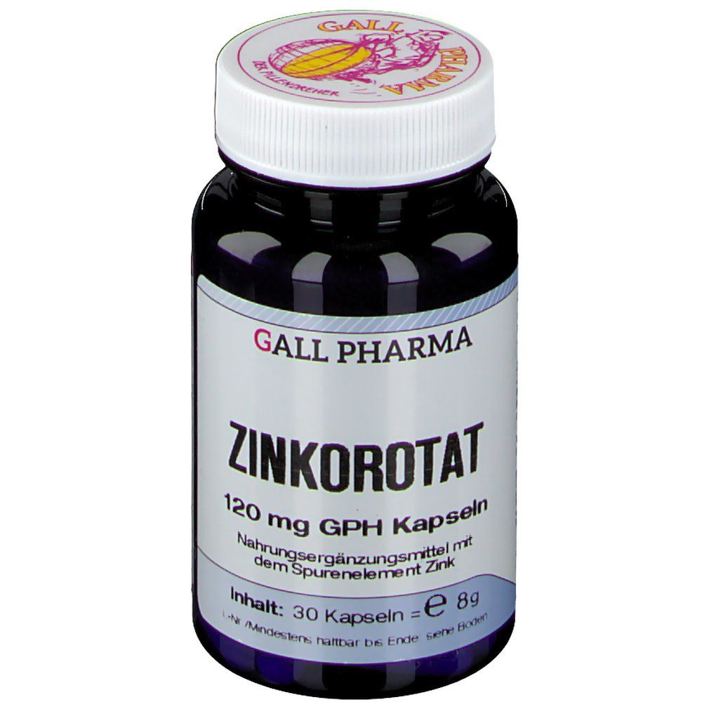 GALL PHARMA Zinkorotat 120 mg GPH Kapseln