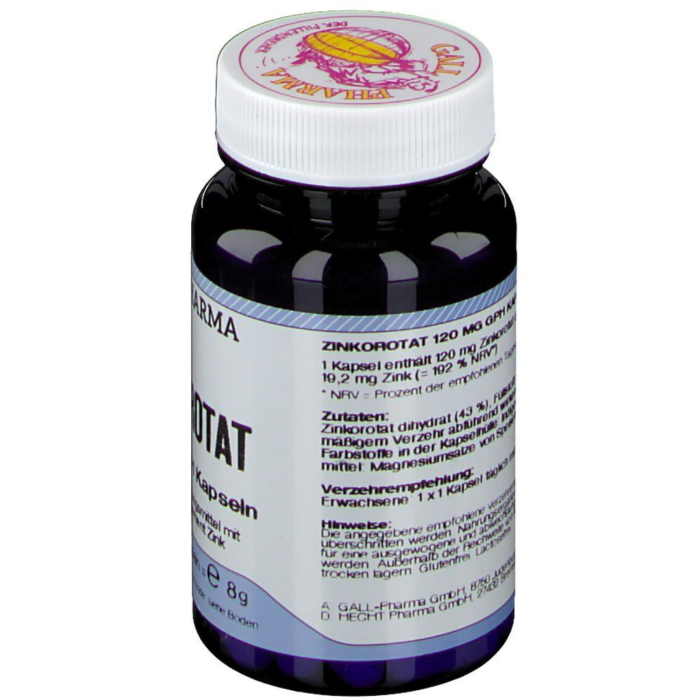 GALL PHARMA Zinkorotat 120 mg GPH Kapseln