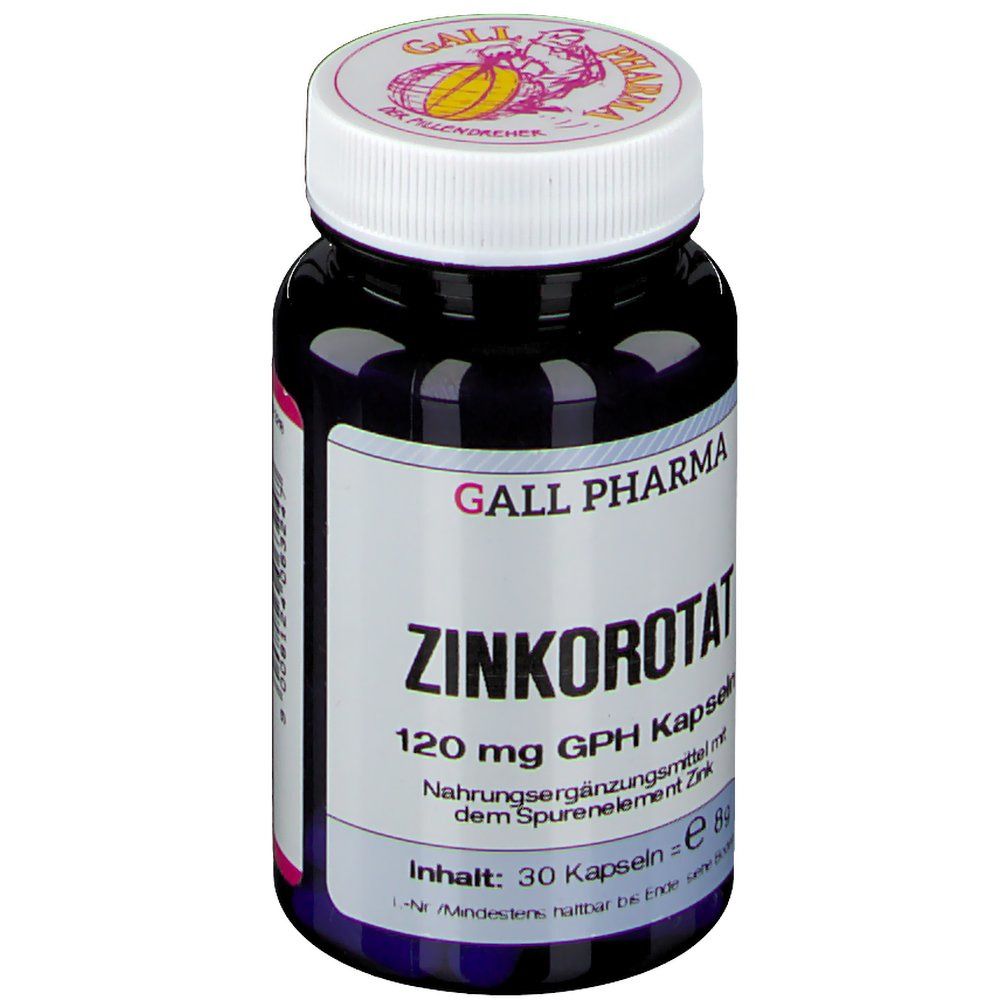 GALL PHARMA Zinkorotat 120 mg GPH Kapseln