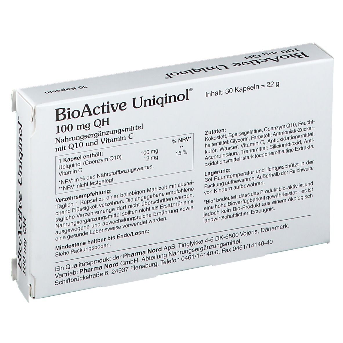 Pharma Nord® BioActive Uniqinol® 100 mg QH