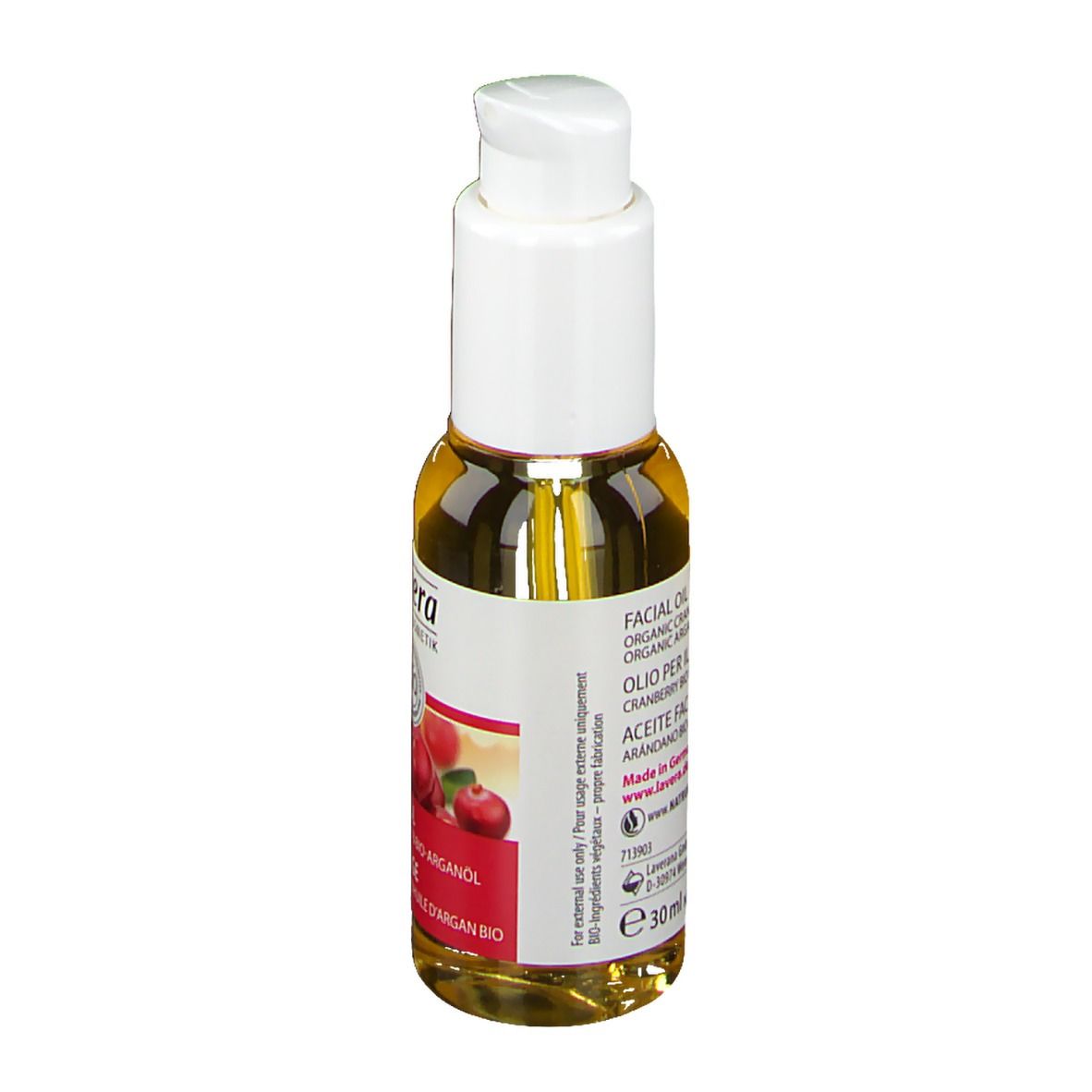 lavera Regenerierendes Gesichtsöl Bio-Cranberry & Bio-Arganöl