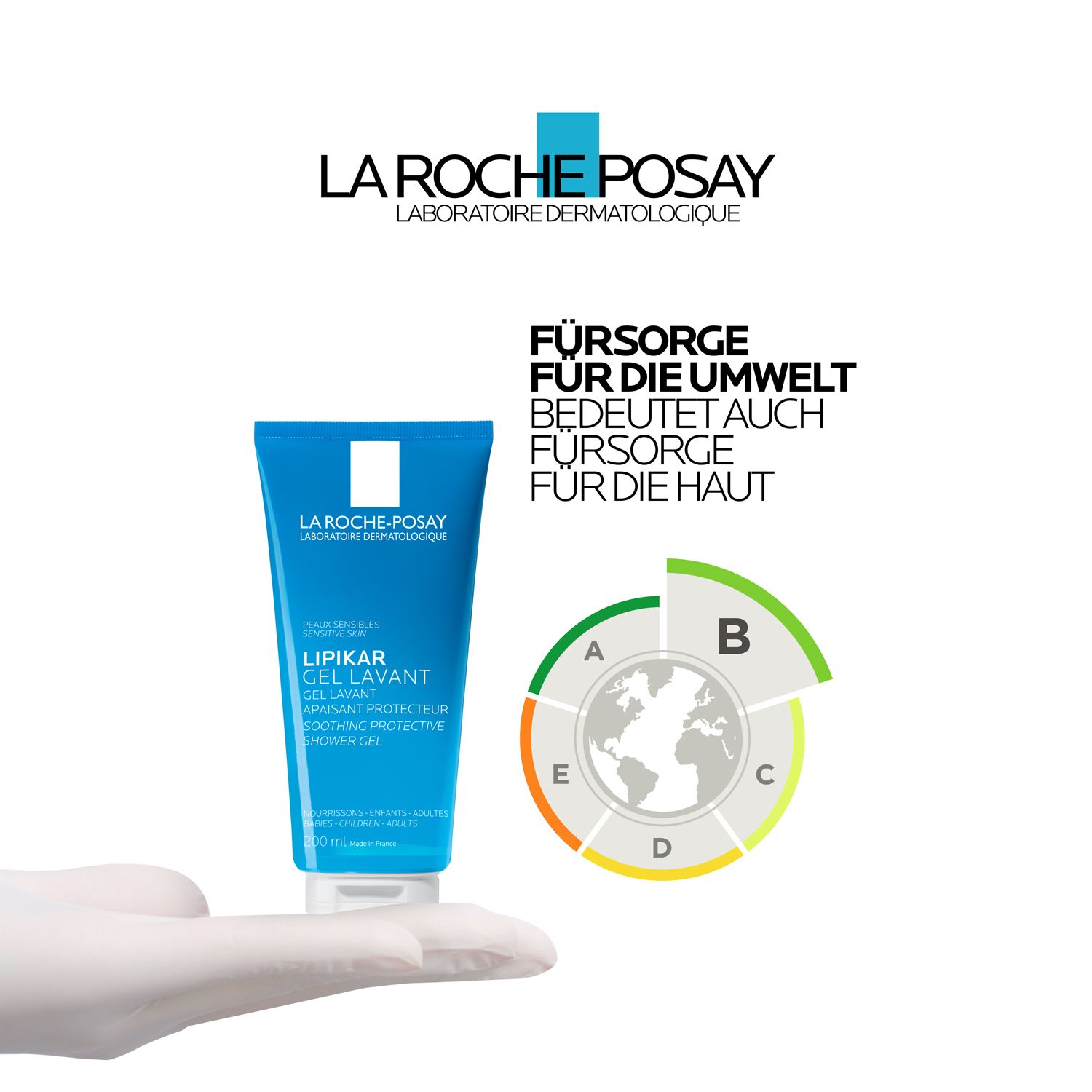 La Roche Posay Lipikar Gel Lavant