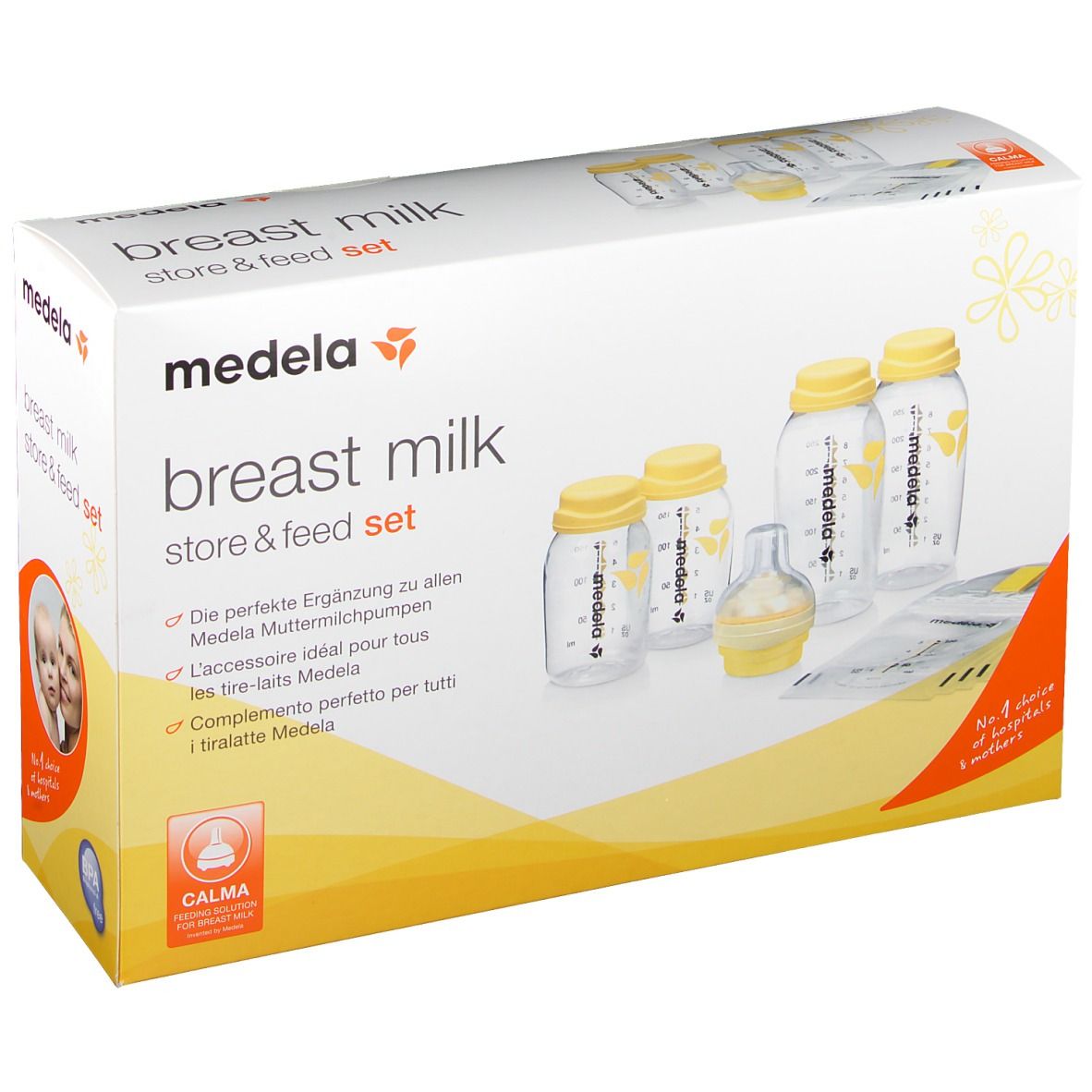 Medela Breast Milk Store & Feed Set