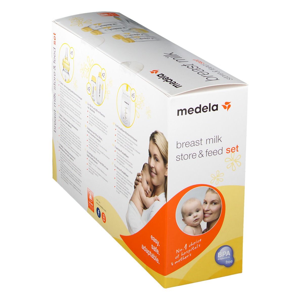 Medela Breast Milk Store & Feed Set