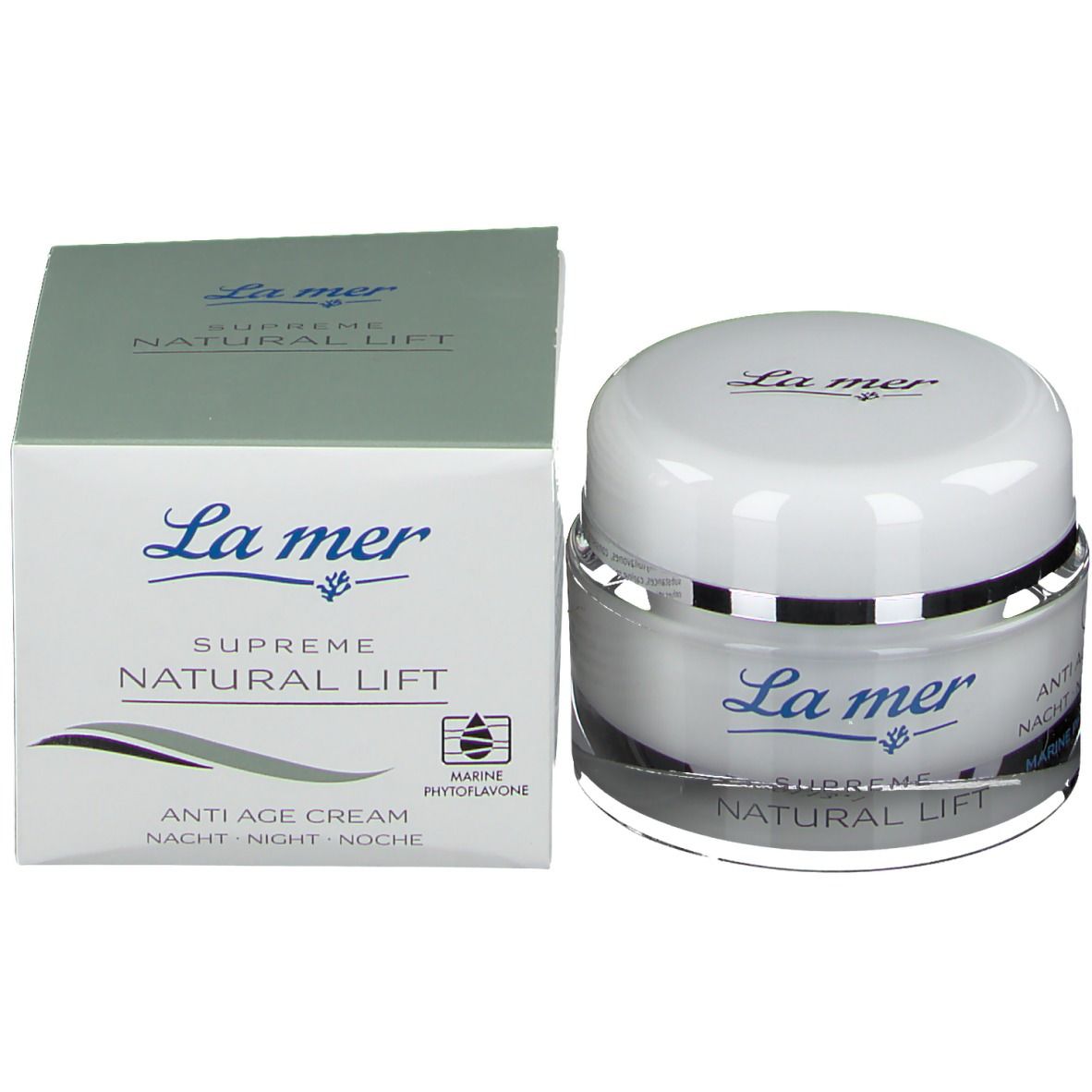La mer Supreme Natural Lift Anti Age Cream Nacht mit Parfüm