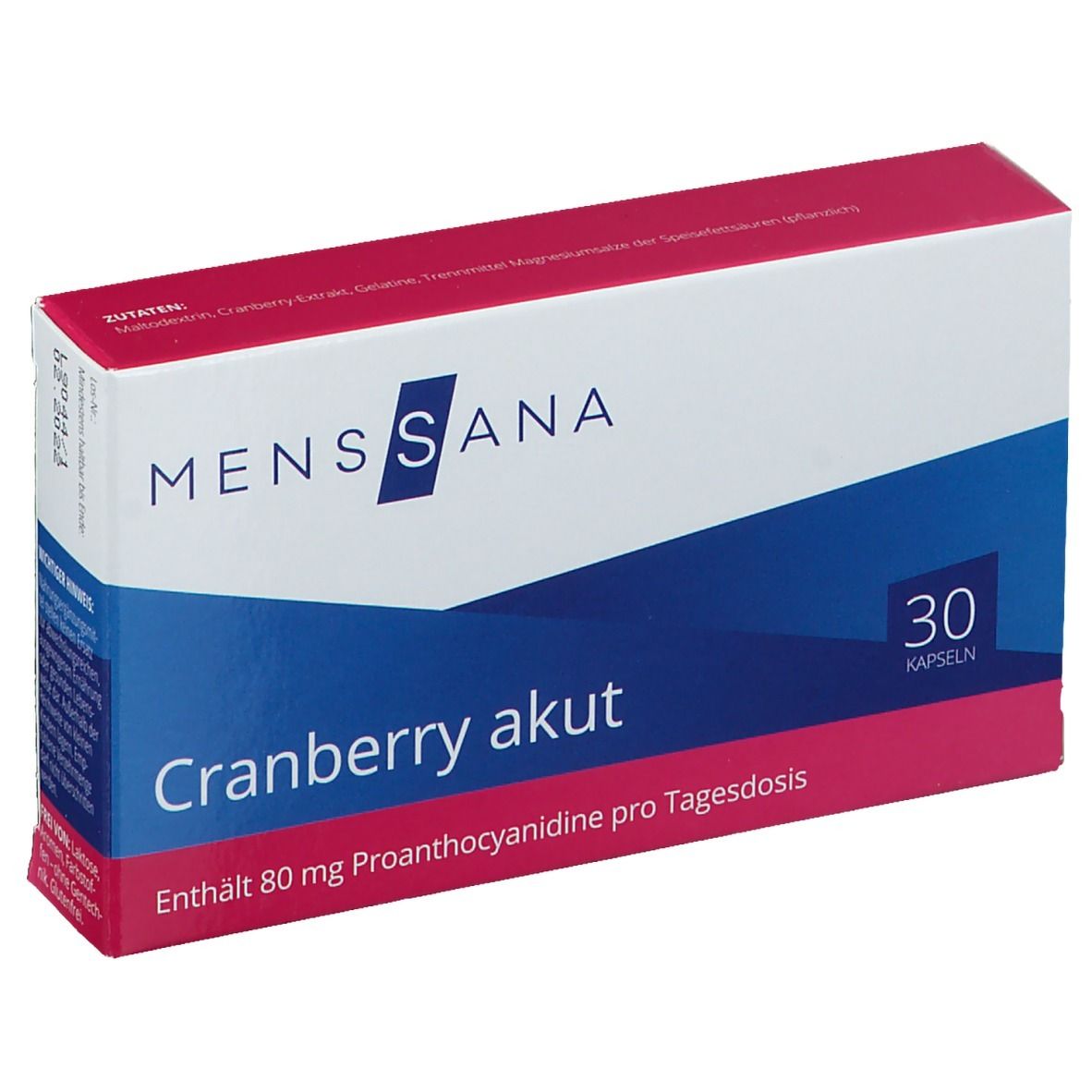 MensSana Cranberry akut