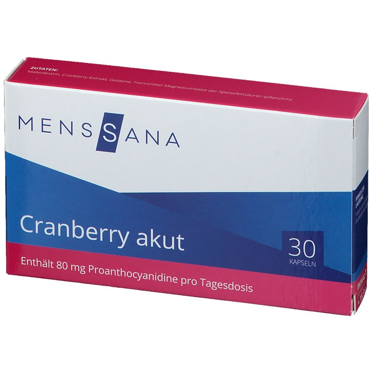 MensSana Cranberry akut