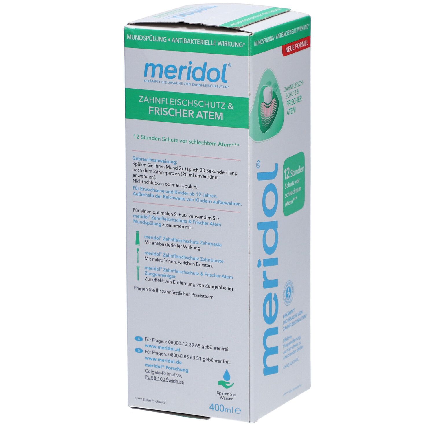 meridol Zahnfleischschutz & Frischer Atem Mundspülung gegen Mundgeruch