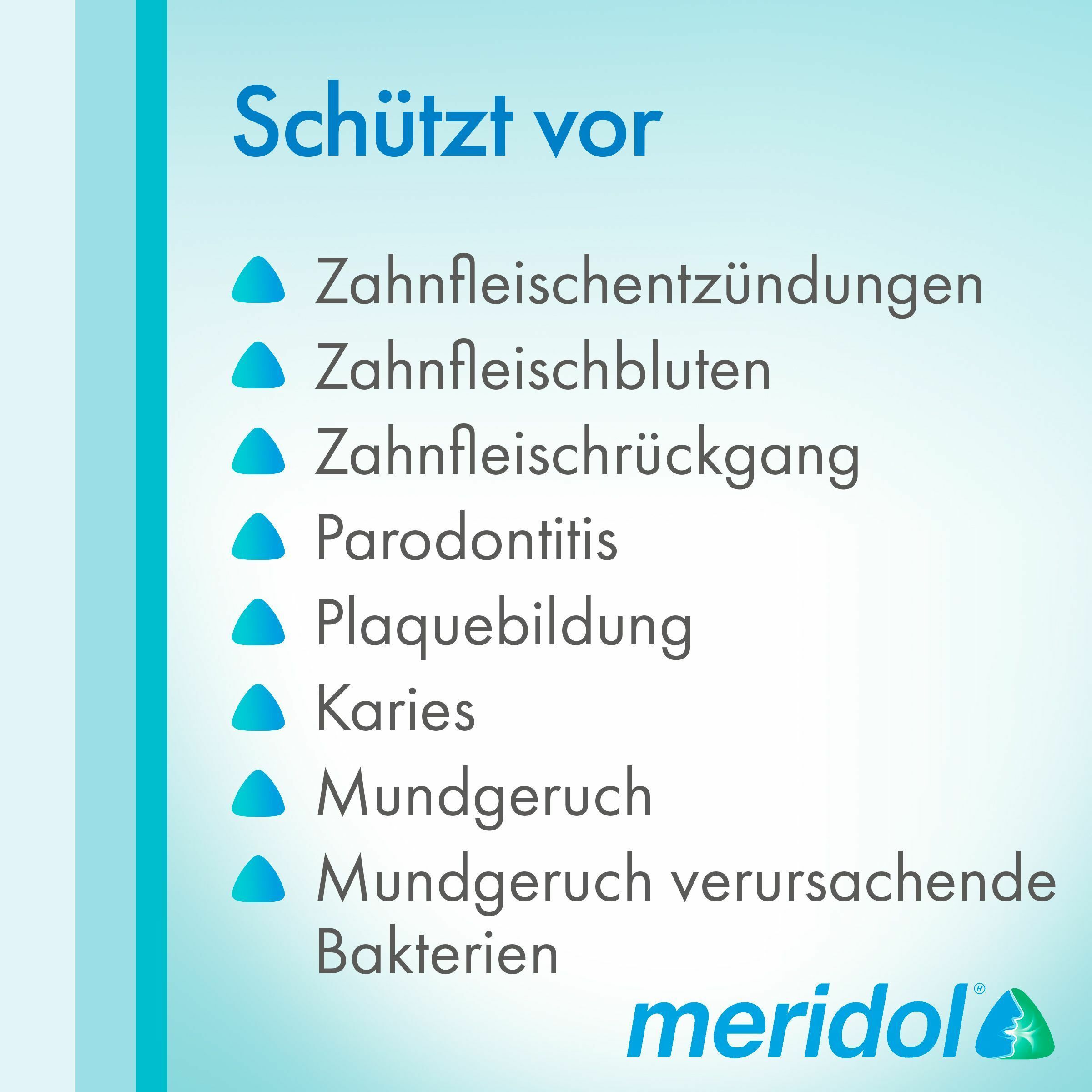meridol Zahnfleischschutz & Frischer Atem Mundspülung gegen Mundgeruch